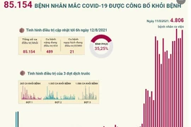 [Infographics] 85.154 bệnh nhân mắc COVID-19 được công bố khỏi bệnh