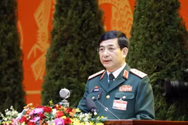 Thượng tướng Phan Văn Giang, Ủy viên Thường vụ Quân ủy Trung ương, Tổng tham mưu trưởng Quân đội nhân dân Việt Nam, Thứ trưởng Bộ Quốc phòng. (Ảnh: TTXVN)