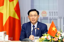 Chủ tịch Quốc hội Vương Đình Huệ. (Ảnh: Doãn Tấn/TTXVN) 