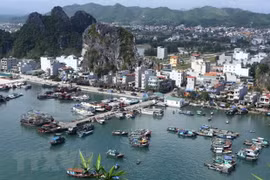 Một góc Vân Đồn, tỉnh Quảng Ninh. (Nguồn: TTXVN)