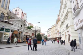 Thành phố nghỉ dưỡng Karlovy Vary, Cộng hòa Séc.(Ảnh: Hồng Kỳ/Vietnam+)