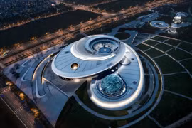 Bảo tàng Thiên văn học Thượng Hải. (Nguồn: mymodernmet.com) 