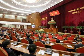 Toàn cảnh phiên bế mạc Hội nghị. (Ảnh: Phương Hoa/TTXVN)