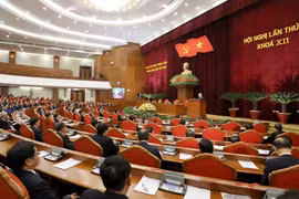 Toàn cảnh phiên bế mạc Hội nghị. (Ảnh: Phương Hoa/TTXVN)