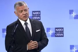 Quốc vương Jordan Abdullah II. (Nguồn: AP)