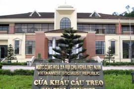 Cửa khẩu Cầu Treo. (Nguồn: baochinhphu.vn)