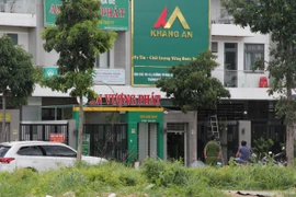 Công ty bất động sản A.K nơi xảy ra vụ việc. (Ảnh: Văn Hướng/TTXVN)