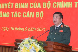 Bí thư Tỉnh ủy Cao Bằng Trần Hồng Minh. (Ảnh: Quốc Đạt/TTXVN)