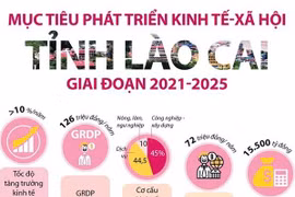 Mục tiêu phát triển kinh tế-xã hội tỉnh Lào Cai giai đoạn 2021-2025