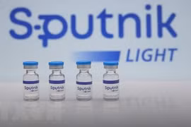 Vaccine Sputnik Light ngừa COVID-19. (Ảnh: Reuters/TTXVN) 