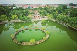 Toàn cảnh tòa thành có niên đại cổ nhất Việt Nam nhìn từ trên cao