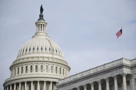 Tòa nhà Quốc hội Mỹ ở Washington, DC. (Ảnh: THX/TTXVN)