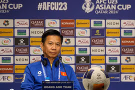 Huấn luyện viên Đội tuyển U23 Việt Nam Hoàng Anh Tuấn. (Nguồn: VFF)