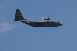 Máy bay vận tải quân sự C130 Hercules của Mỹ. (Ảnh: AFP/TTXVN)