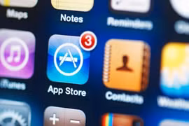 Cửa hàng ứng dụng App Store của Apple. (Nguồn: AFP)