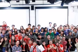 Các du học sinh Việt Nam tại Úc. (Ảnh: MOVSA)
