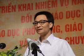 Phó Thủ tướng Vũ Đức Đam. (Ảnh: CTV/Vietnam+)