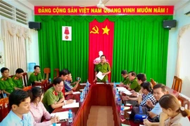 Quang cảnh buổi họp báo chiều 28/2. (Ảnh: Kim Há/TTXVN)