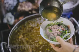 Phở Hà Nội. (Nguồn: PV/Vietnam+)