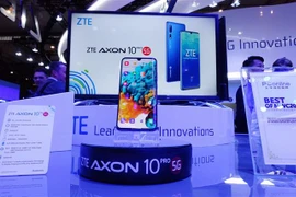 Công nghệ 5G được giới thiệu tại Hội nghị Di động thế giới 2019 ở Barcelona, Tây Ban Nha, ngày 26/2. (Ảnh: THX/TTXVN)