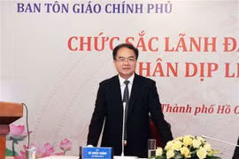 Thứ trưởng Bộ Nội vụ Vũ Chiến Thắng. (Nguồn: TTXVN)