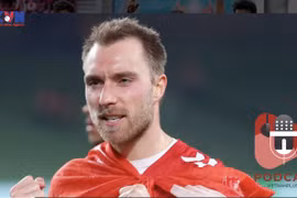 Tiền vệ Christian Eriksen.