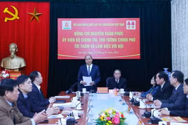 Thủ tướng Nguyễn Xuân Phúc phát biểu. (Ảnh: Thống Nhất/TTXVN)
