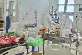 Một bệnh viện dã chiến ở Thành phố Hồ Chí Minh. (Nguồn: TTXVN)