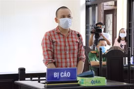 Bị cáo Nguyễn Văn Quý tại phiên tòa. (Ảnh: Thái Hùng/TTXVN)