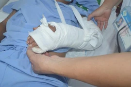 Sức khỏe bệnh nhân tiến triển tốt sau vi phẫu. (Ảnh: TTXVN phát)