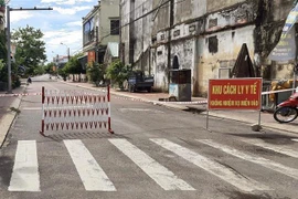 Một khu cách ly y tế ở Bình Định. (Nguồn: TTXVN)