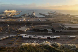 Cảng Dover ở Anh. (Nguồn: THX/TTXVN)