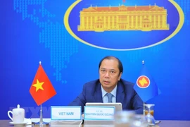 Thứ trưởng Nguyễn Quốc Dũng. (Ảnh: Minh Đức/TTXVN)