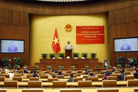 Quang cảnh Lễ công bố. (Ảnh: Doãn Tấn/TTXVN)