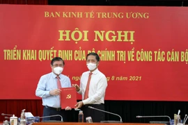 Ông Nguyễn Thành Phong giữ chức Phó trưởng Ban Kinh tế TW