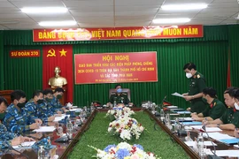 Quang cảnh buổi làm việc. (Nguồn: Bộ Quốc phòng)