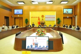 Ủy ban Đối ngoại của Quốc hội họp phiên toàn thể lần thứ nhất. (Ảnh: Minh Đức/TTXVN)