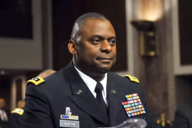 Bộ trưởng Quốc phòng Mỹ Lloyd Austin. (Nguồn: AFP)