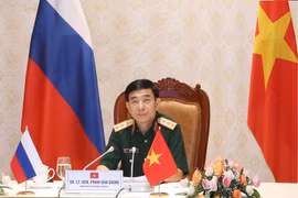 Thượng tướng Phan Văn Giang, Ủy viên Bộ Chính trị, Phó Bí thư Quân ủy Trung ương, Bộ trưởng Bộ Quốc phòng Việt Nam. (Nguồn: TTXVN)