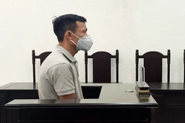 Bị cáo Quang tại tòa. (Nguồn: Báo Pháp luật Việt Nam)