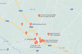 Nơi xảy ra vụ việc. (Nguồn: Google Maps)