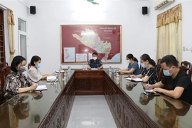 Quang cảnh buổi họp báo. (Ảnh: Đức Phương/TTXVN)