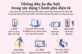 Những dấu ấn đặc biệt trong xây dựng Chính phủ điện tử.