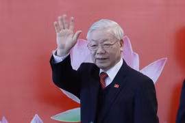 Đồng chí Nguyễn Phú Trọng, Tổng Bí thư Ban Chấp hành Trung ương Đảng khóa XIII, Chủ tịch nước CHXHCN Việt Nam. (Nguồn: TTXVN)