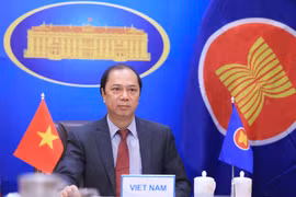 Thứ trưởng Ngoại giao Nguyễn Quốc Dũng. (Ảnh: Lâm Khánh/TTXVN)