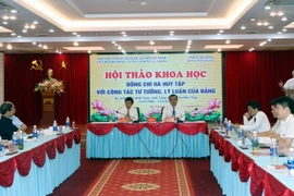 Quang cảnh hội thảo. (Ảnh: Công Tường/TTXVN)