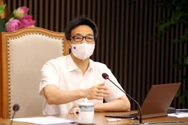 Phó Thủ tướng Vũ Đức Đam phát biểu chỉ đạo. (Ảnh: Phạm Kiên/TTXVN)