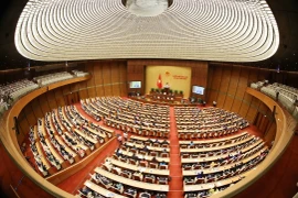 Toàn cảnh bế mạc kỳ họp. (Ảnh: Phương Hoa/TTXVN)