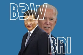 Tổng thống Mỹ Joe Biden đã đề xuất một dự án cơ sở hạ tầng trị giá 40.000 tỷ USD, được biết đến với tên gọi 'Xây dựng lại một thế giới tốt đẹp hơn' (B3W). (Nguồn: Socialjasoos.com)