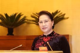 Chủ tịch Quốc hội Nguyễn Thị Kim Ngân. (Ảnh: Trọng Đức/TTXVN)